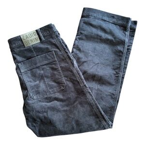 ZADIG & VOLTAIRE Navy Pio Corduroy Trousers